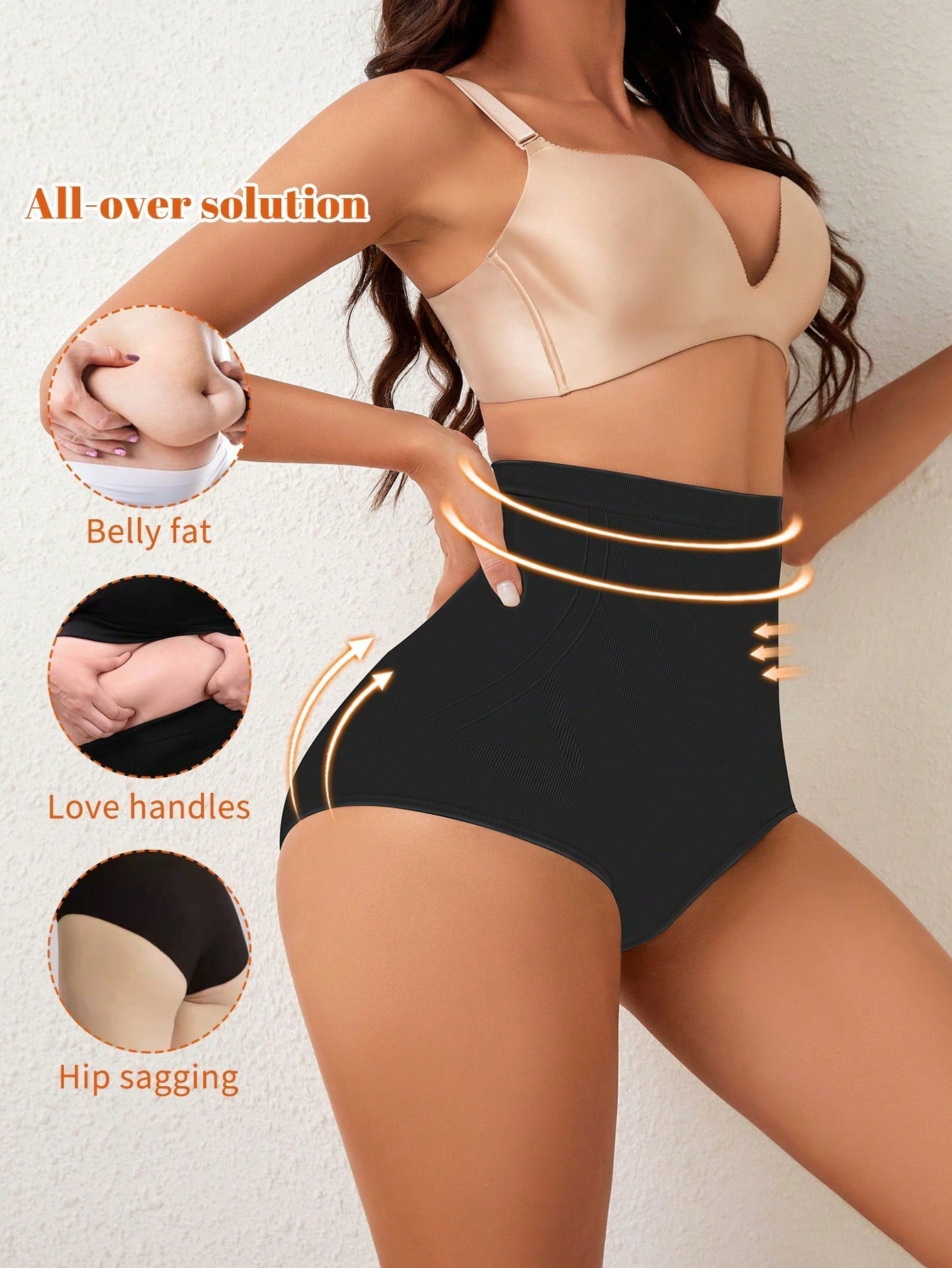Dames Shapewear Short Hoge Taille Ver slankend