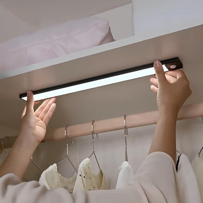 Bewegingssensor Lamp Draadloos ABS Compact Hal Trap Kast Nachtlamp Automatisch Licht USB Oplaadbaar