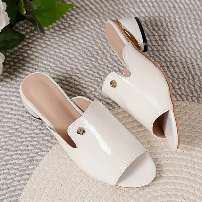 Elegante Chunky Hak Sandalen voor Vrouw