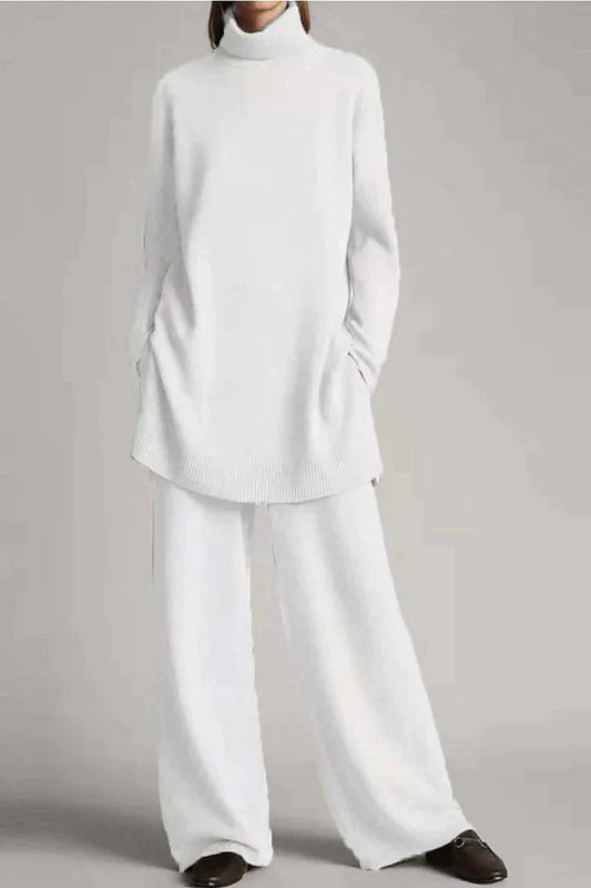 Warme Winterset Vrouw Leona Fleece Trui en Broek - StudioMarella
