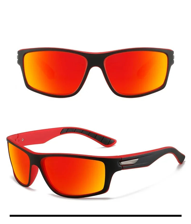 Sport Zonnebril Titanium Lentes Polariserend
