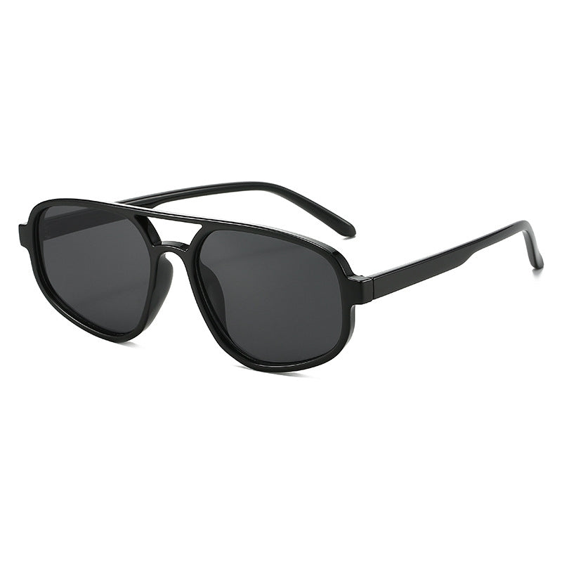 Dames Zonnebril Aviator Stijl Kleurige Lensen