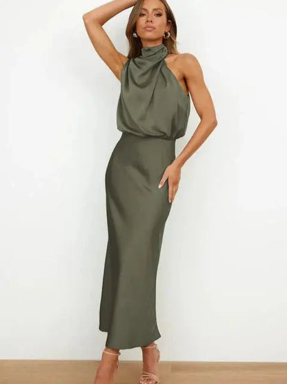 Maxi Jurk Zomerjurk Lange Vrouwelijk Design
