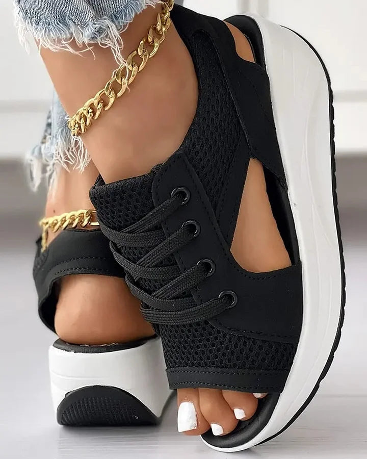 Zandalen Muffin Comfortabele Zomer Sandalen voor Dames - StudioMarella