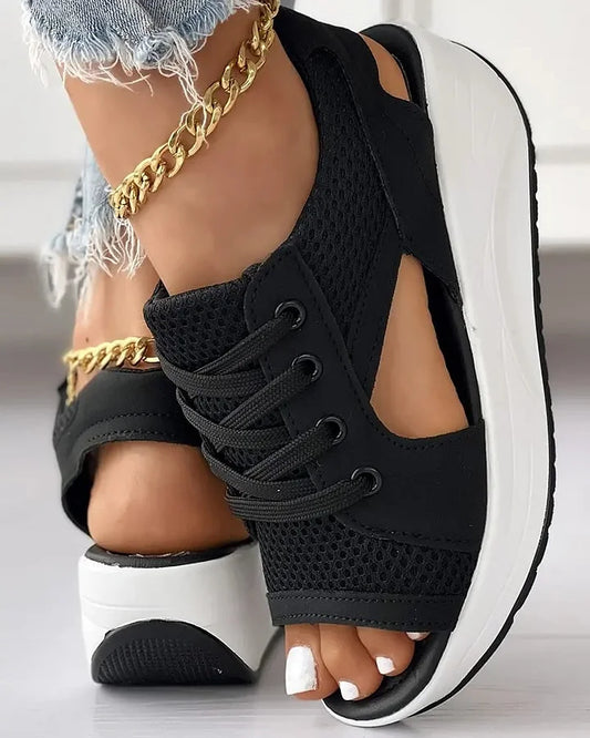 Zandalen Muffin Comfortabele Zomer Sandalen voor Dames - StudioMarella