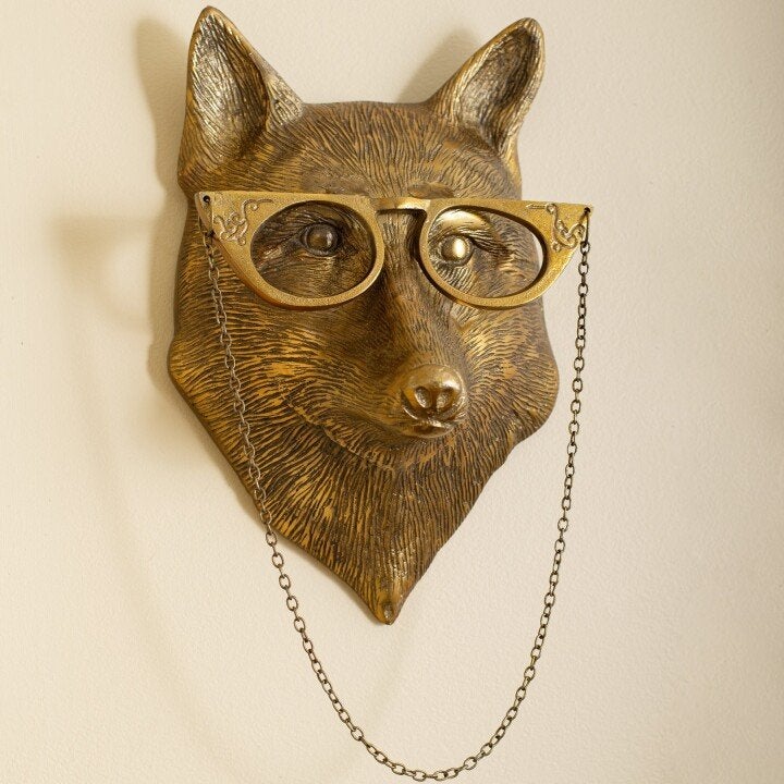 Dierenkop Wanddecoratie – Unieke & Speelse Muurdecoratie voor Woonkamer, Kantoor of Hal