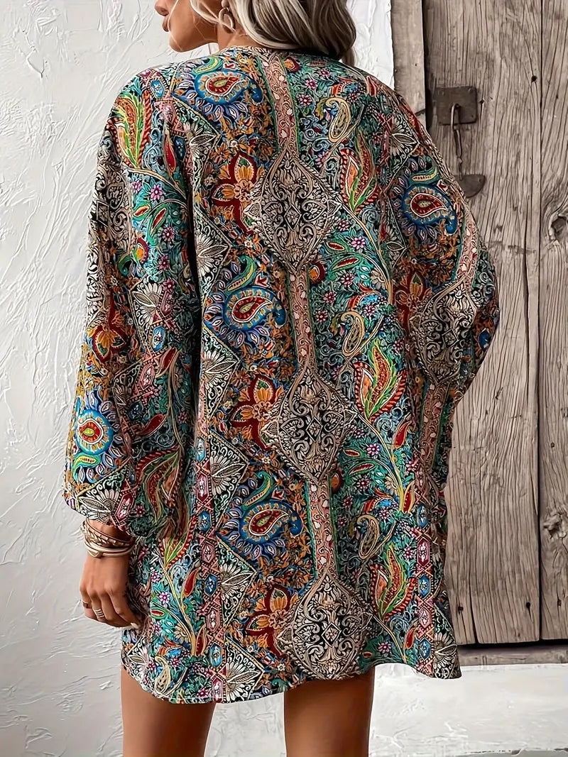 Dames Cardigan Grof Gebreid Boheemse Stijl