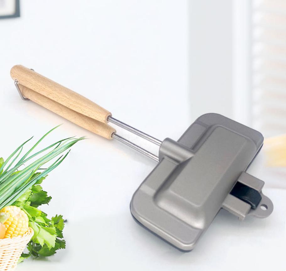 Dubbelzijdige Sandwichbakpan – Aluminium Antiaanbaklaag voor Snel Bakken – 30,5 cm
