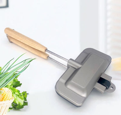 Dubbelzijdige Sandwichbakpan – Aluminium Antiaanbaklaag voor Snel Bakken – 30,5 cm