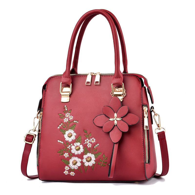 Dames Handtas Bloemenprint Trendy Design Leana → Dames Handtas Bloemenprint Elegant Design Leana