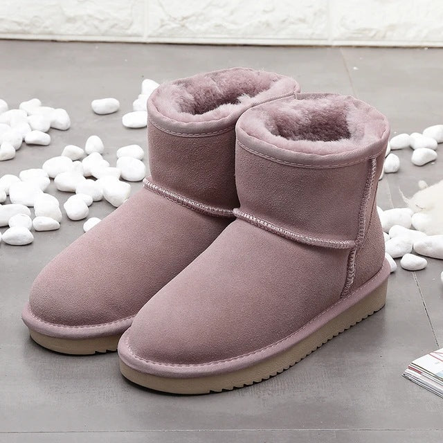Dames Winterboots Waterdicht Fleece Gevoerd Warme Laarzen