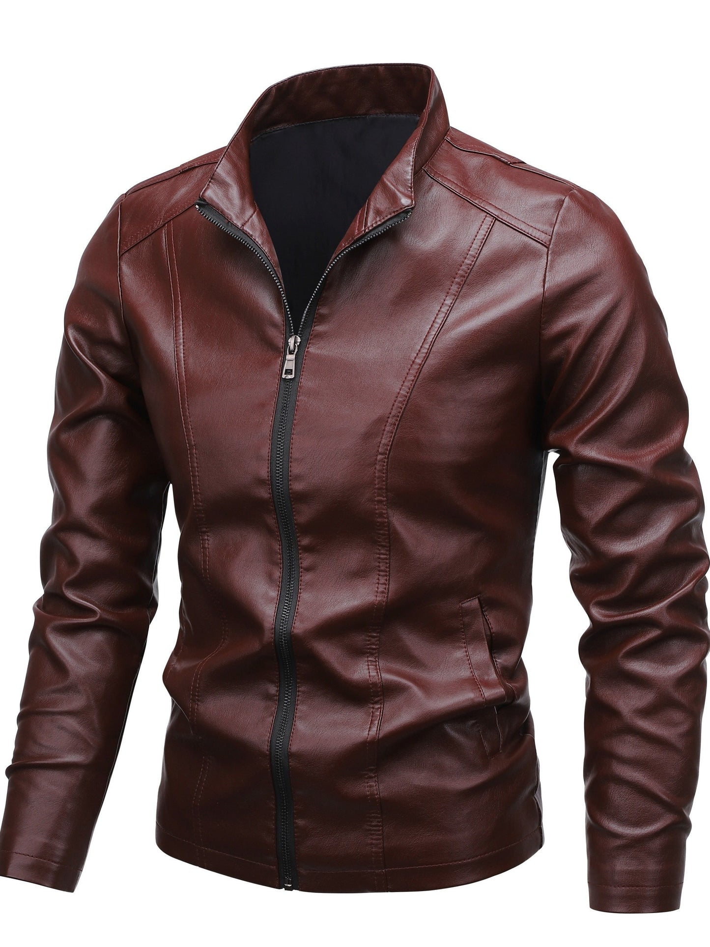 Leren Jas Stijlvol Modern Design