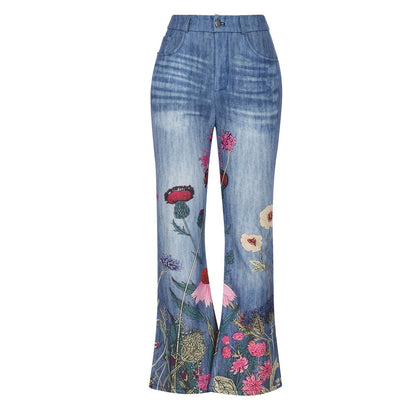 Wijdvallende Jeans Broek voor Vrouw