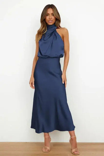 Maxi Jurk Zomerjurk Lange Vrouwelijk Design