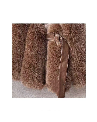 Dames Bodywarmer Faux Fur Warm en Stijlvol