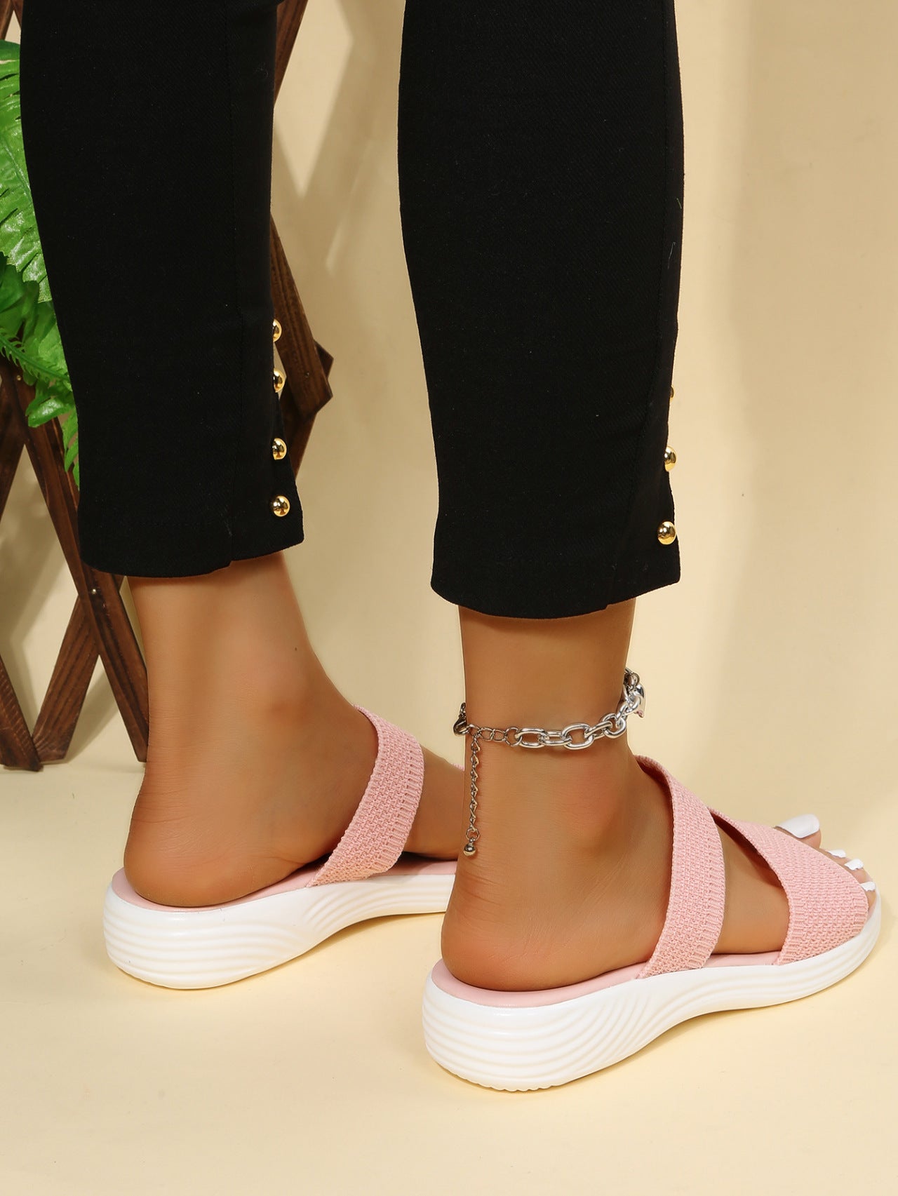 Dames Sandalen Lichtgewicht Orthopedisch met Ademende Bandjes