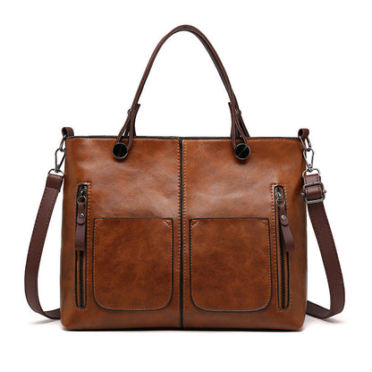 Lederen Schoudertas voor Dames Klassiek Design