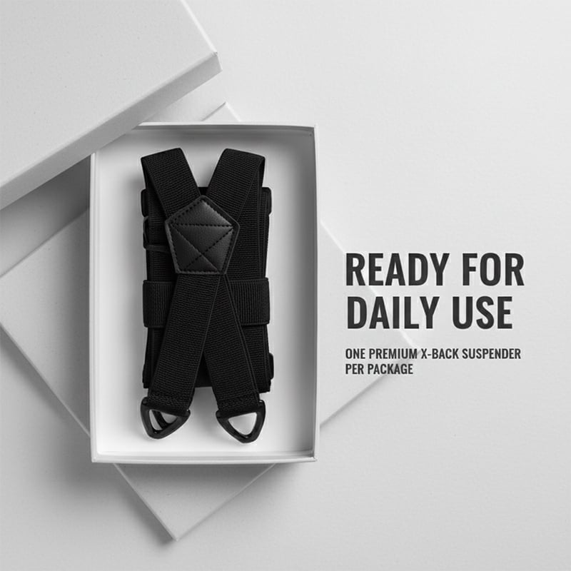 Bretels met 4 Clips – Verstelbaar en Antislip voor Comfortabel Draaggemak