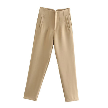 Hoge Broek Comfortabel en Stijlvol voor Dames