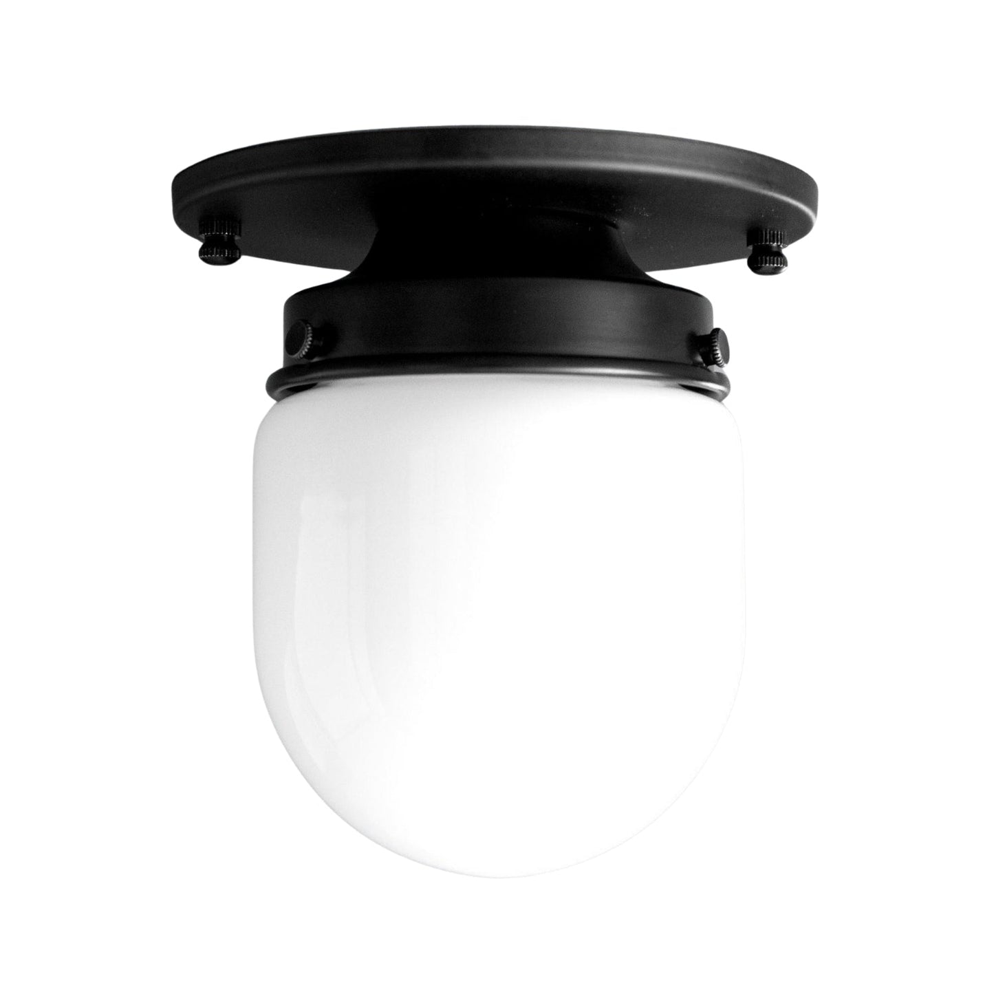 Opaal Glazen Wandlamp & Plafondlamp Dubbelfunctie Modern Design Messing