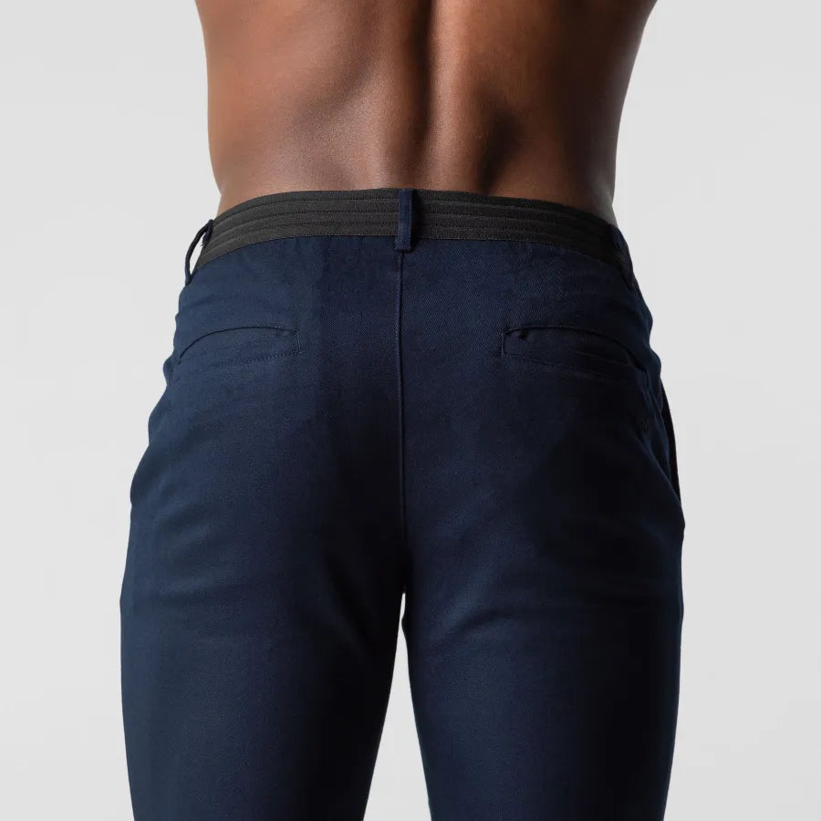 Comfortabele Chino Broek Heren Slim Fit Rekbaar