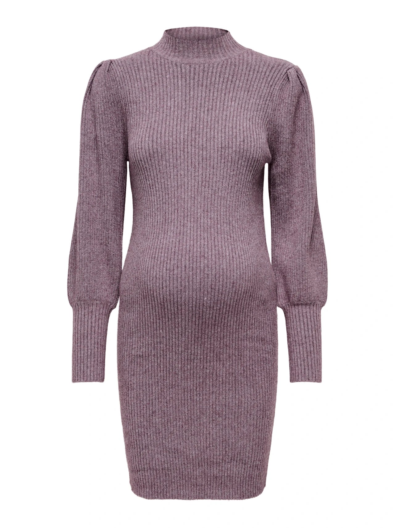 Zwangerschapsjurk Mini Damesjurk Hoge Hals Casual Stijl