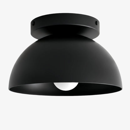 Minimalistische Plafondlamp Dome voor Compacte Ruimtes – Opbouwspot Beschikbaar in Meerdere Kleuren