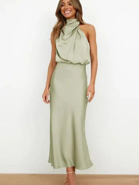 Maxi Jurk Zomerjurk Lange Vrouwelijk Design