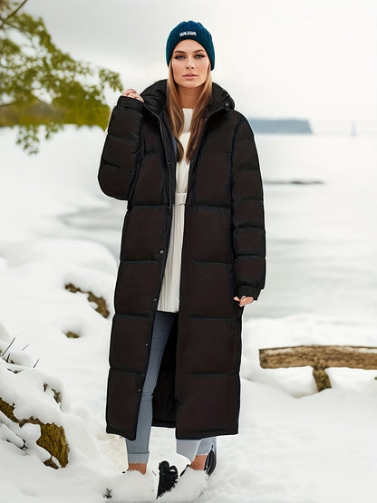 Dames Winterparka Lang Warm en Waterdicht