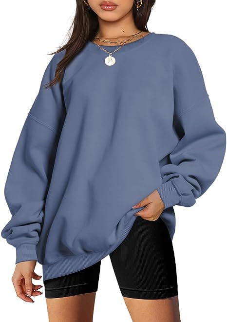 Dames Trui Oversized Ronde Hals Zacht en Comfortabel
