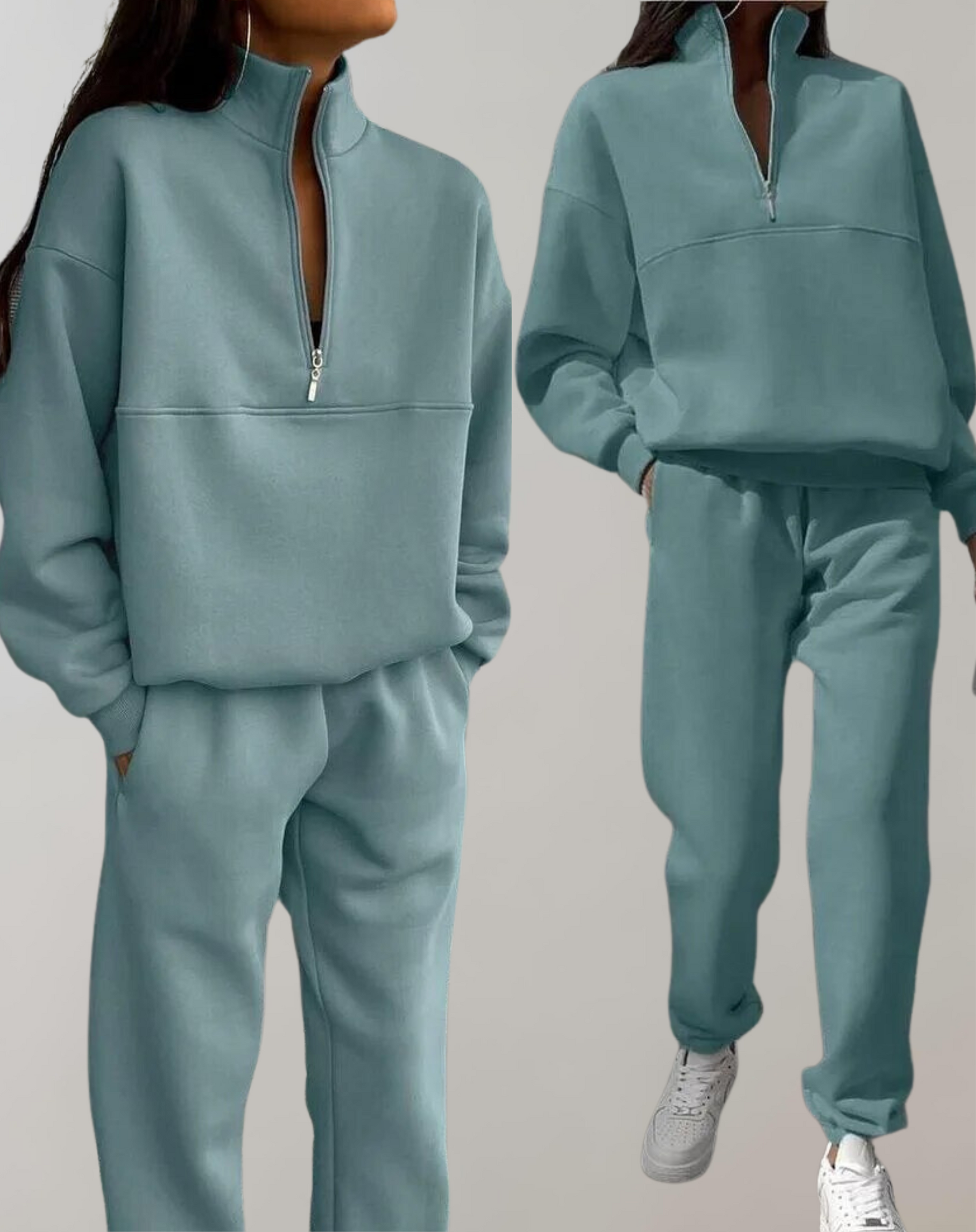 Muts en Sjaal Set Pile Warm Elegance - StudioMarella