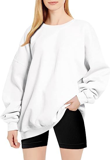 Dames Trui Oversized Ronde Hals Zacht en Comfortabel