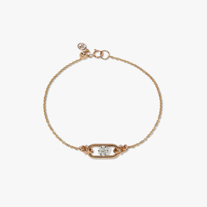 Goudkleurige Armband met Geboortesteen voor Vrouw