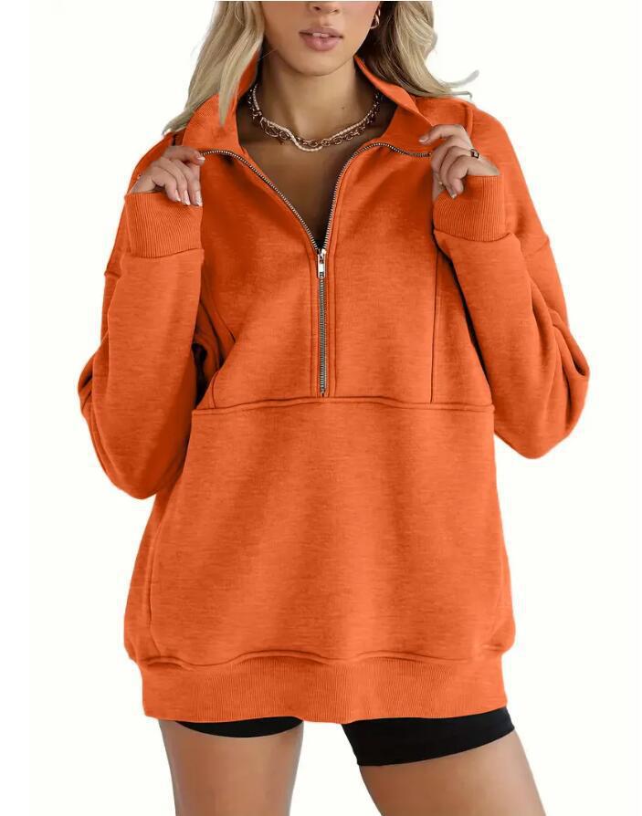 Dames Trui Oversized Warm met Kangoeroezak Comfortabel