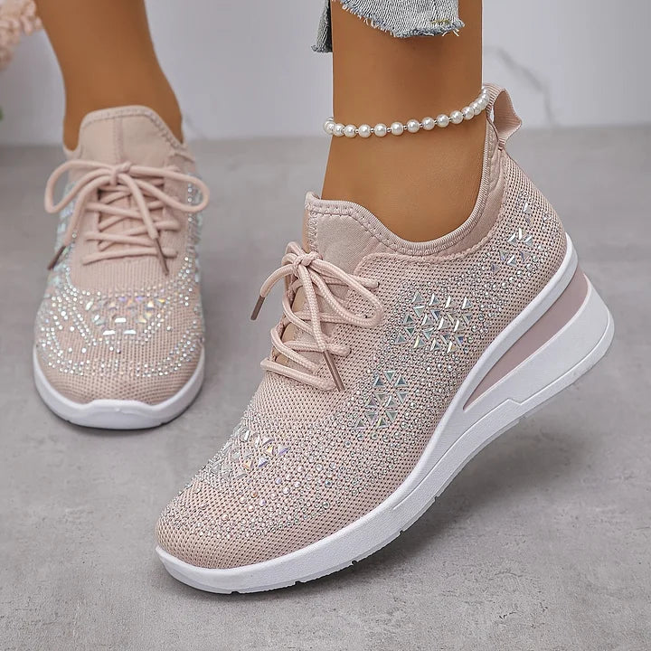 Dames Comfortabele Sneakers Met Stevige Pasvorm