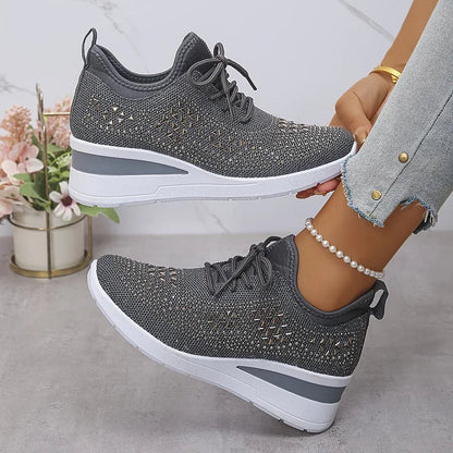 Dames Comfortabele Sneakers Met Stevige Pasvorm