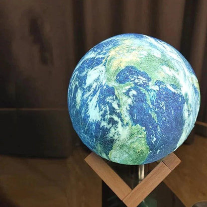 3D Aarde Nachtlampje met 16 Kleuren en Afstandsbediening voor Woonkamer en Slaapkamer