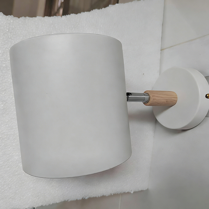 Wandlamp Metaal Hout Verstelbaar Slaapkamer Woonkamer Scandinavisch Macaronkleur E27 Bedlamp Muurlamp