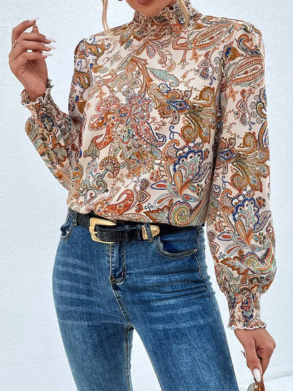 Dames Top Lange Mouwen Elegant Zwart