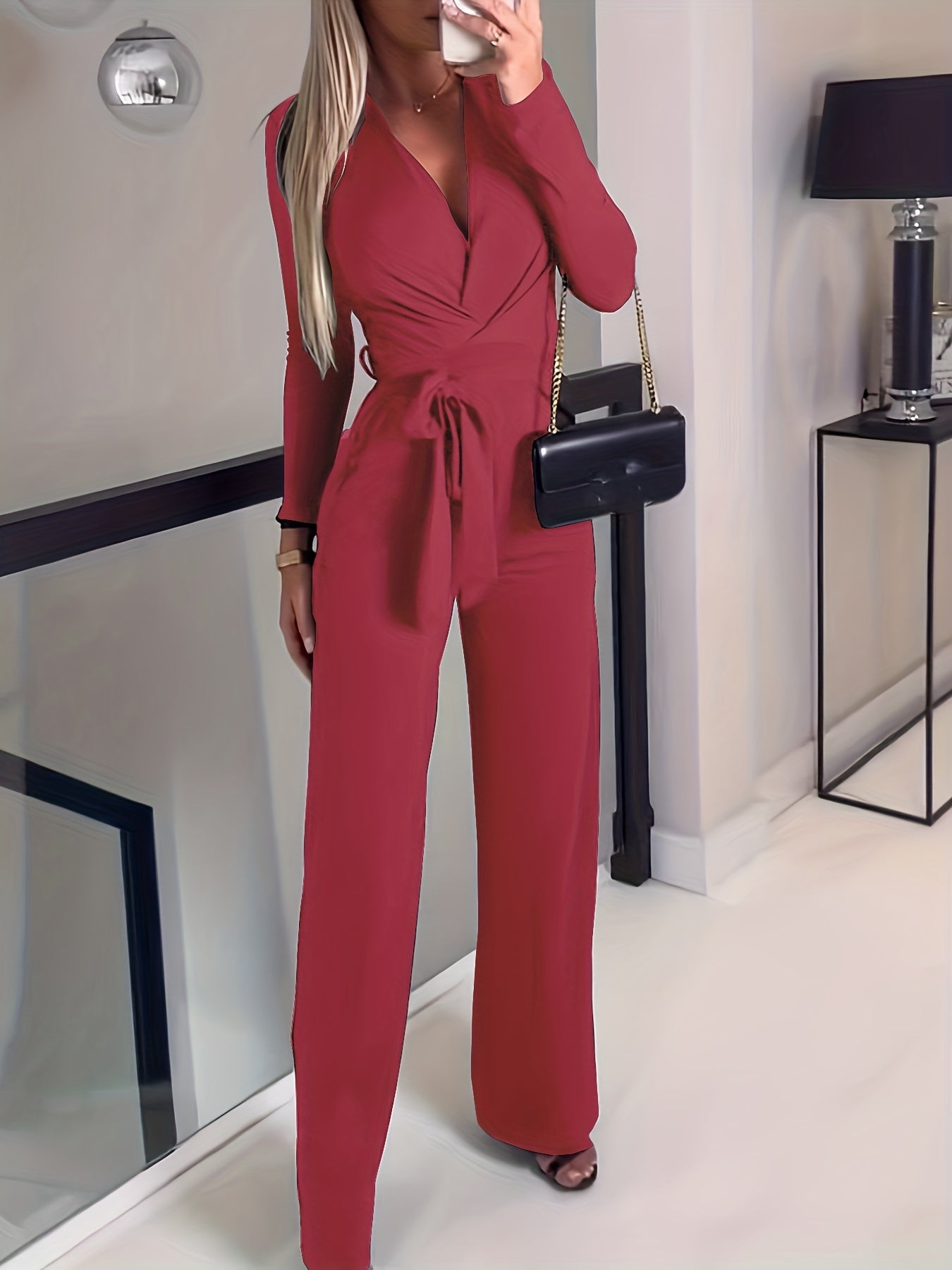 Jumpsuit Comfortabel en Stijlvol voor Vrouwelijke Dagen