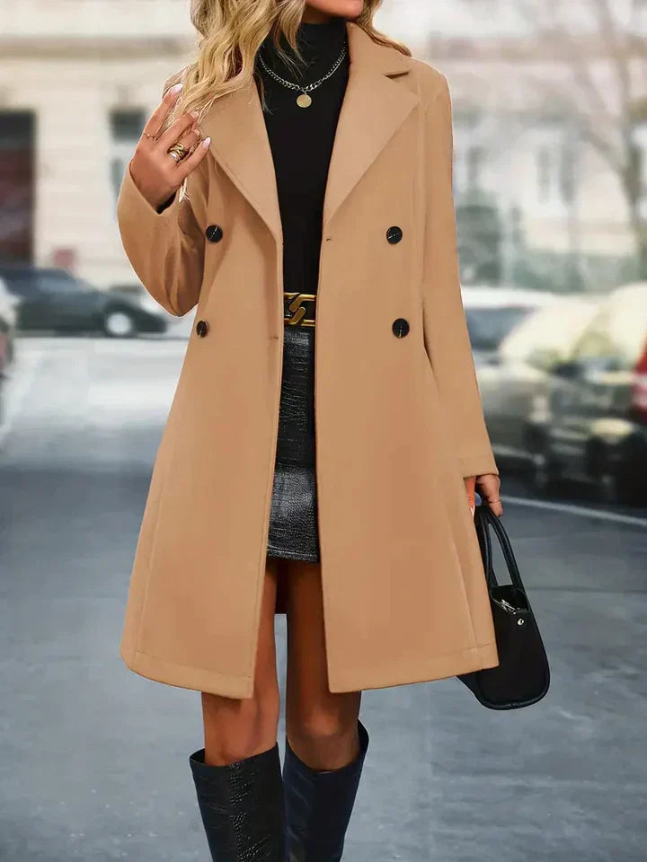 Dames Trenchcoat Waterdicht en Stijlvol Klassiek