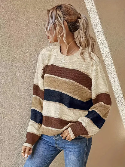 Mannen Crewneck Trui Kleurrijke Sweatshirt