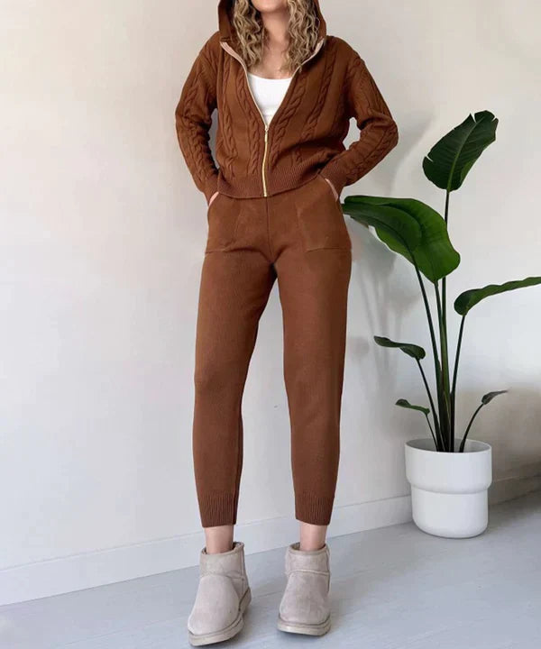 Dames Broek Set Casual Tweedelig Comfortabel