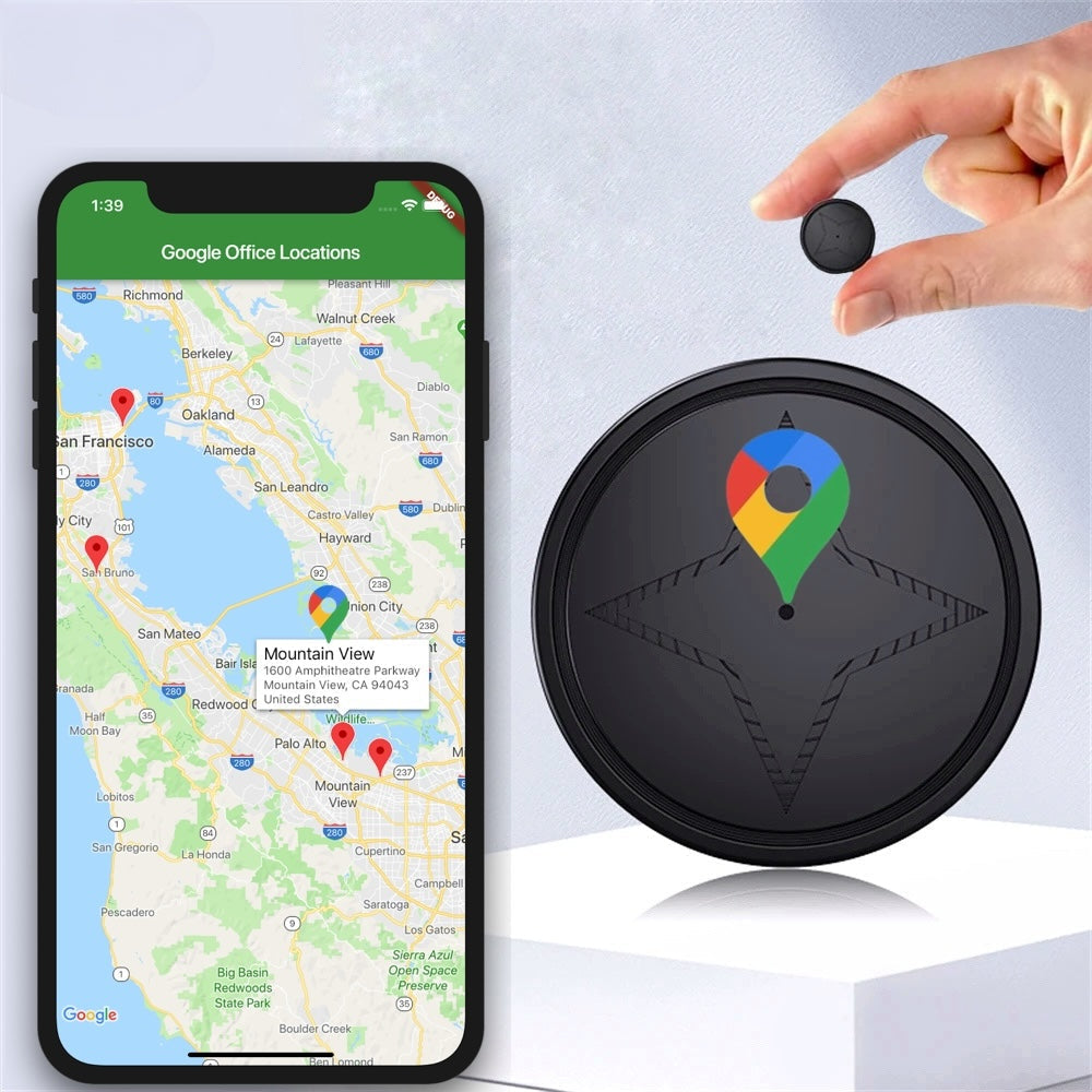 Waterdichte GPS Tracker met Magneet voor Realtime Voertuiglocatie