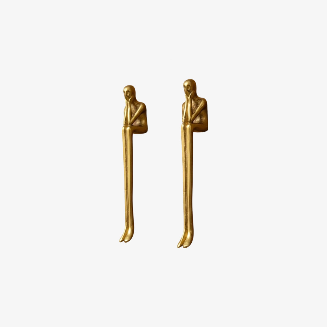 Minimalistische Kastgreep - Messing Zilver Roze - Scandinavisch Design Meubels