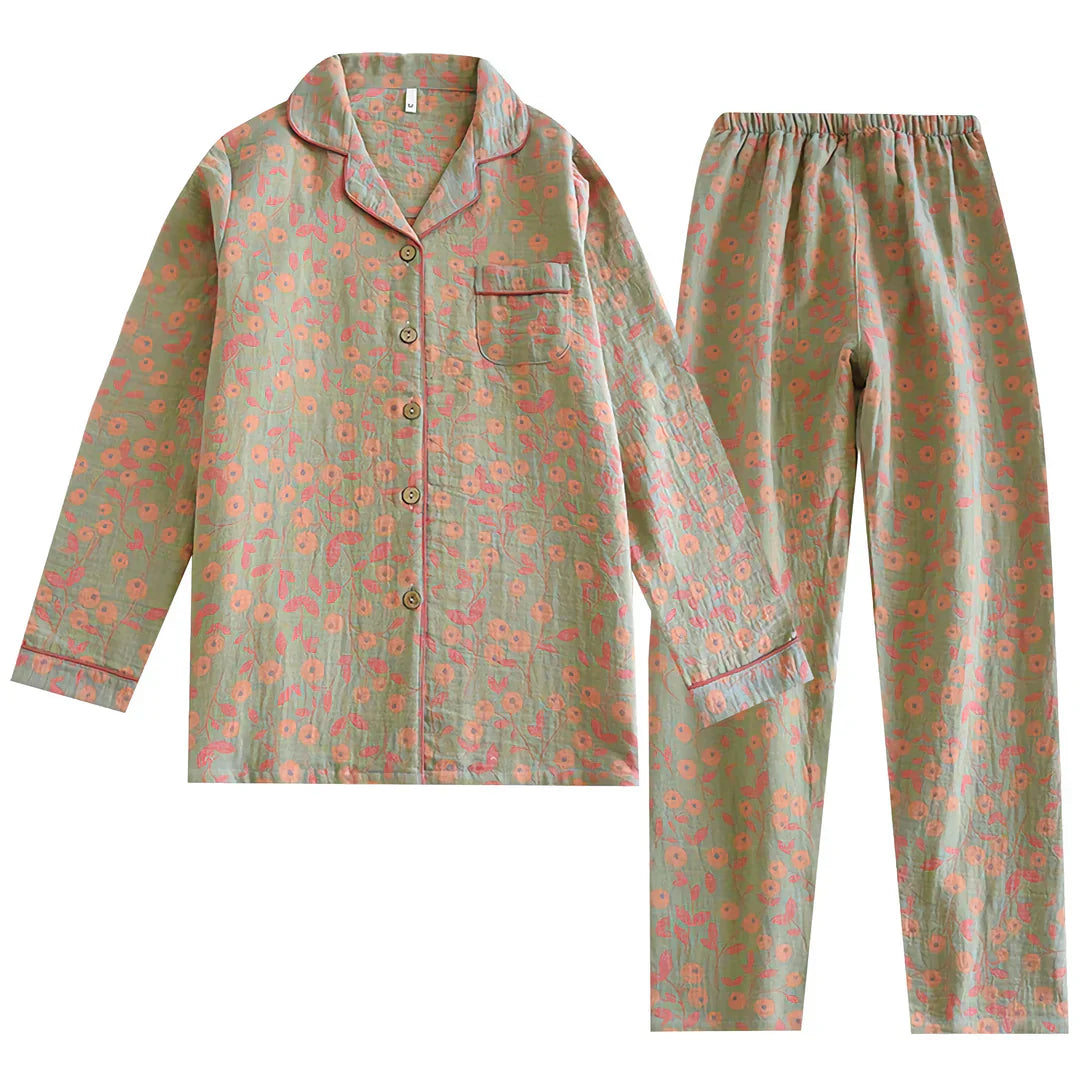 Vrouwelijke Pyjama Set Zacht en Comfortabel
