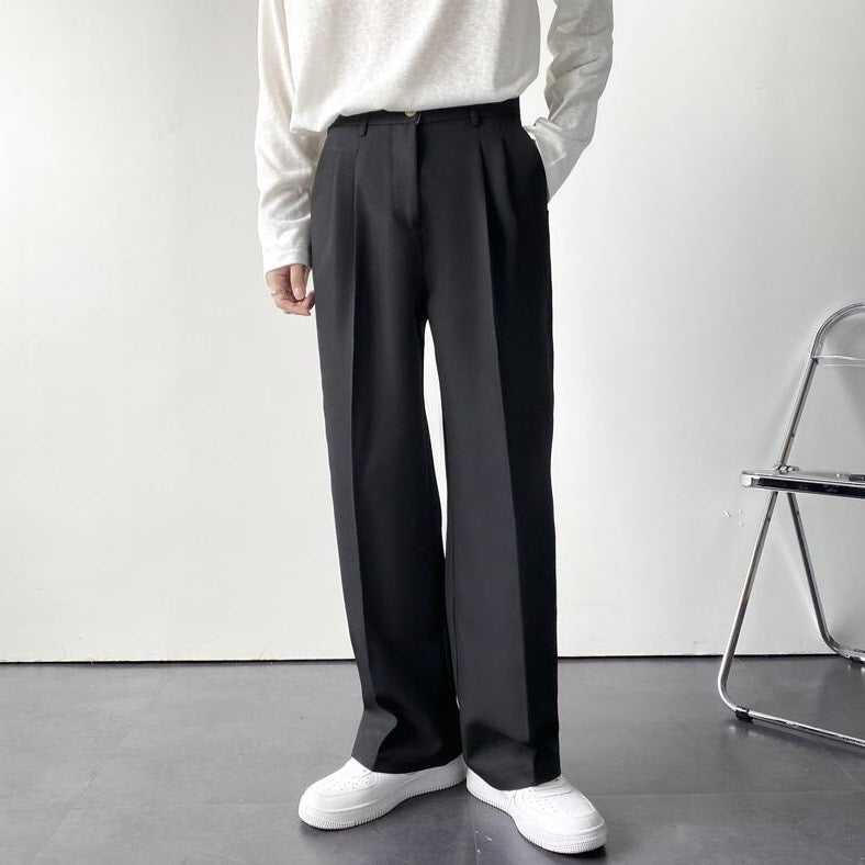 Mannen Broek Slim Fit Stretch Stof - StudioMarella