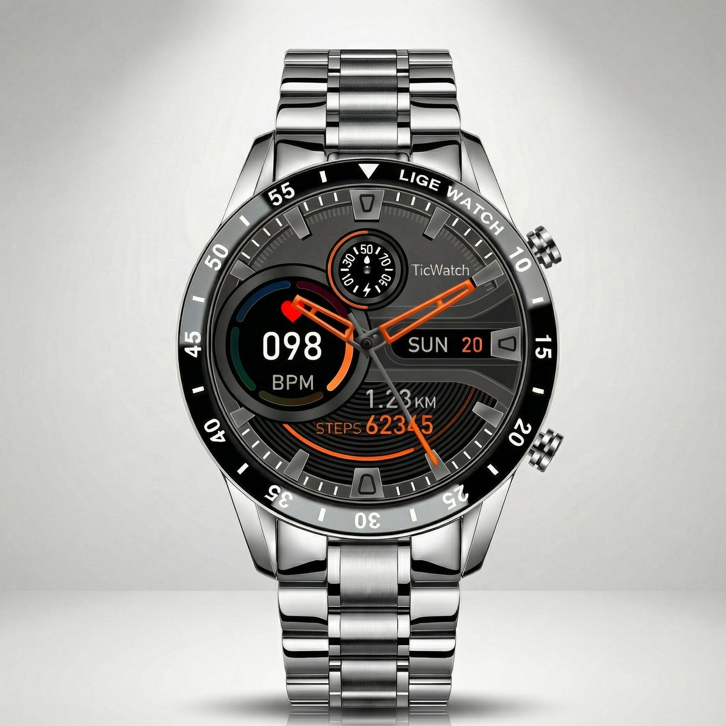 Smartwatch met Touchscreen & Notificaties – Veelzijdig Draagcomfort Dagelijks Gebruik