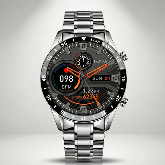 Smartwatch met Touchscreen & Notificaties – Veelzijdig Draagcomfort Dagelijks Gebruik