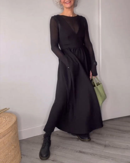 Lange Maxi Jurk voor Vrouw Zomerjurk Elegant Design